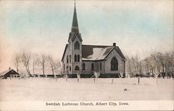 Swedish Lutheran Church Postcard