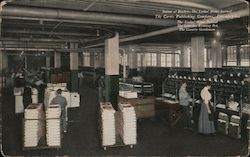 Section of Bindery, The Ladies Home Journal Philadelphia, PA Postcard Postcard Postcard