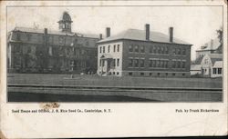 Seed House and Offices, J. B. Rice Seed Co. Postcard