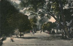 Alum Rock Park Childrens Play Ground Postcard