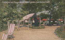 Cottages and Grounds of Hotel Lyndon Postcard