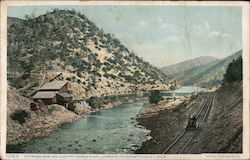 Kittridge Dam and Electric Power Plant, Enroute to Yosemite Valley Postcard