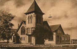 First Methodist Episcopal Church Postcard