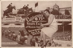 California's 75th State Fair Postcard