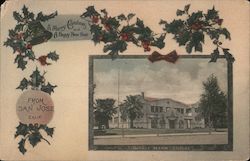 A Merry Christmas and A Happy New Year from San Jose, Cal. Postcard