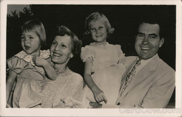 Richard M. Nixon and Family, 1952 Presidents
