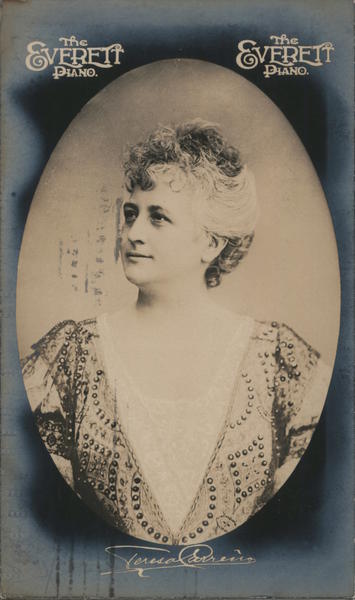 The Everett Piano - Teresa Carreno portrait Music