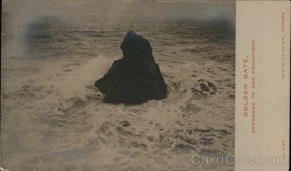 Golden Gate Entrance to San Francisco California