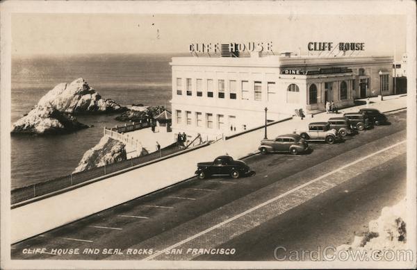 Cliff House and Seal Rocks San Francisco California