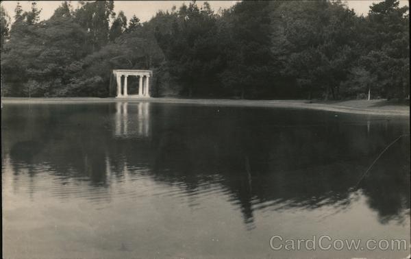Stately Column Gazebo across the pond. San Francisco California