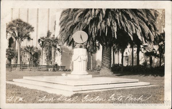 Sun Dial Golden Gate Park San Francisco California
