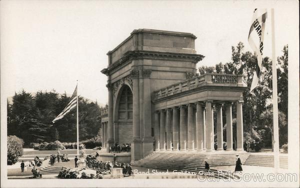 Band Stand, Golden Gate Park San Francisco California