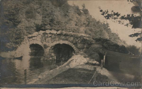 Camelot Bridge / South Stow Lake Bridge, Golden Gate Park San Francisco California