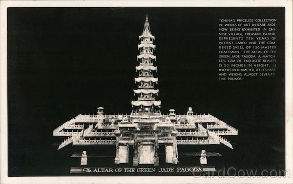 The Altar of the Green Jade Pagoda San Francisco California