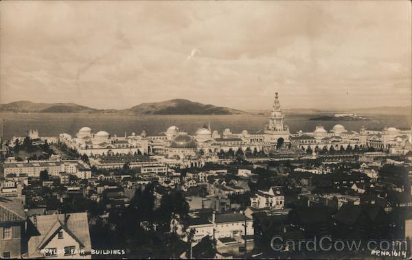 World Fair Buildings San Francisco California 1915 Panama–Pacific International Exposition (PPIE)
