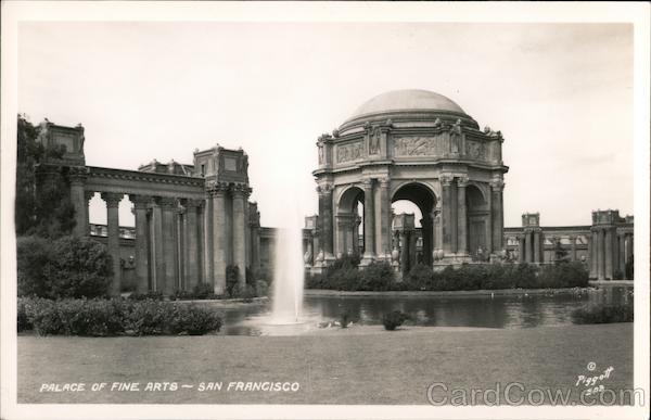 Palace of Fine Arts San Francisco California 1915 Panama–Pacific International Exposition (PPIE)