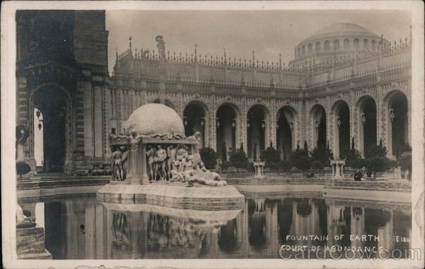 Fountain of Earth Court of Abundance San Francisco California
