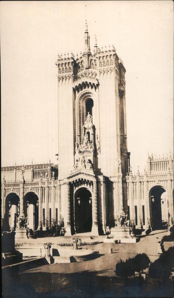 Organ Tower - PPIE San Francisco California 1915 Panama–Pacific International Exposition (PPIE)