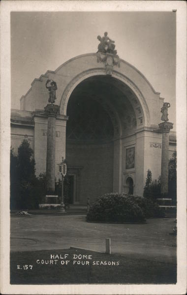 Half Dome Court of Four Seasons San Francisco California