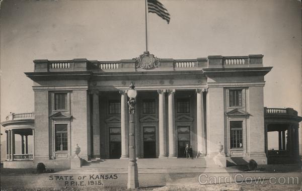 State of Kansas San Francisco California 1915 Panama–Pacific International Exposition (PPIE)
