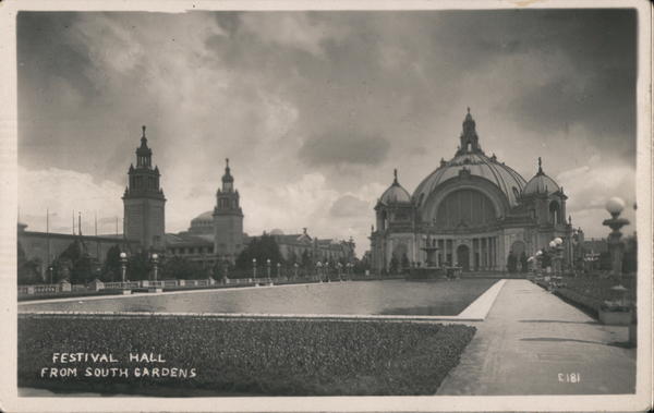 Festival Hall From South Gardens San Francisco California