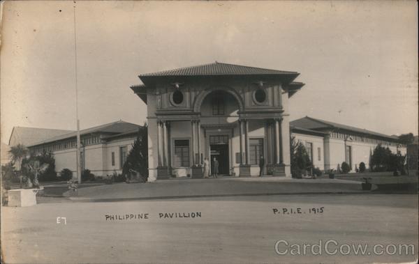 Philippine Pavilion 1915 San Francisco California 1915 Panama-Pacific Exposition