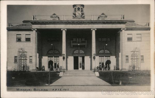 Missouri Building San Francisco California 1915 Panama–Pacific International Exposition (PPIE)