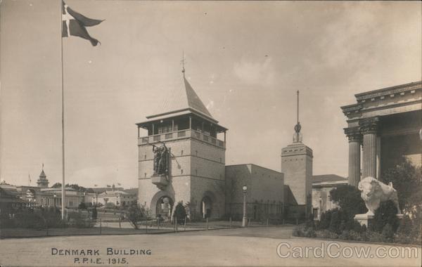 Denmark Building San Francisco California 1915 Panama–Pacific International Exposition (PPIE)