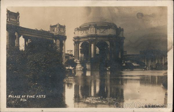 Palace of Fine Arts San Francisco California 1915 Panama–Pacific International Exposition (PPIE)
