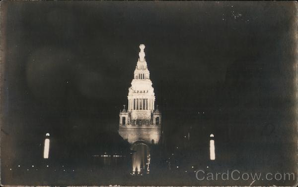 Tower of Jewels San Francisco California 1915 Panama–Pacific International Exposition (PPIE)
