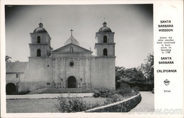 Santa Barbara Mission California