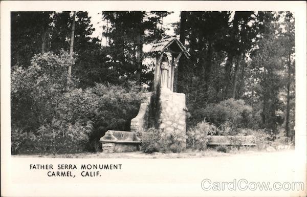 Father Serra Monument Carmel California