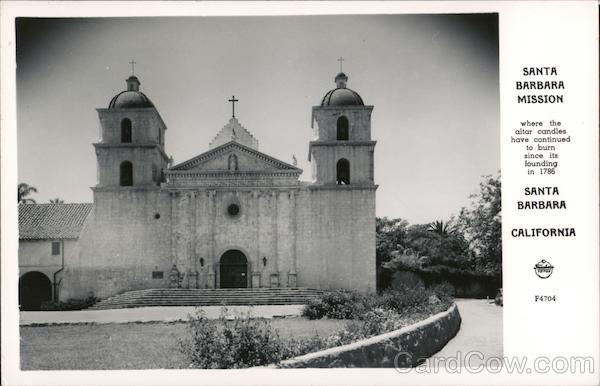 Santa Barbara Mission California