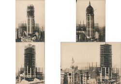 Set of 4: Building/Tower Construction San Francisco, CA Original Photograph Original Photograph Original Photograph