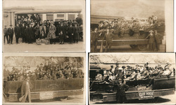 Lot of 4: Pacific Sightseeing Tour Groups Cliff House 1920's Postcard