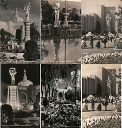 Lot of 6: GGIE Expo Views Postcard