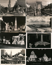 Lot of 8: GGIE Expo Views Postcard