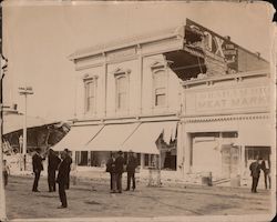 San Francisco after the 1906 earthquake California 1906 San Francisco Earthquake Original Photograph Original Photograph Original Photograph