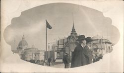 People at PPIE 1915 Panama-Pacific Exposition Original Photograph Original Photograph Original Photograph
