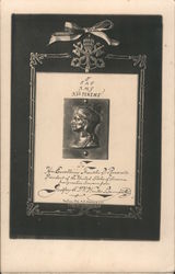 From the Pope To President Roosevelt 1933 Postcard