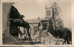 Sta. Barbara Earthquake Santa Barbara, CA Postcard Postcard Postcard