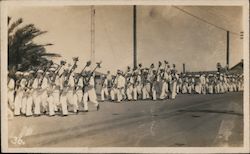Military Parade Postcard