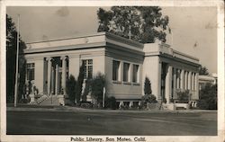 Public Library Postcard
