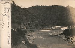 American River Bridge Postcard