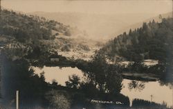 American River, mountains Auburn, CA Postcard Postcard Postcard
