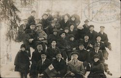 Esperanto Society group photo Postcard