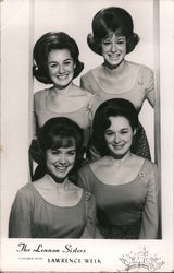 The Lennon Sisters featured with Lawrence Welk Postcard
