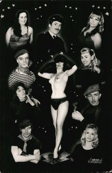 Les Apaches Du Petit Balcon - Passage Thiere, la Bastille Postcard