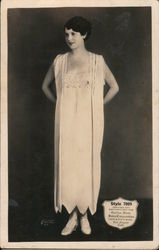 Dress Style 7009, Golden State Sales Corporation Postcard