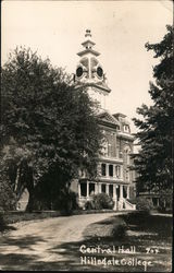 Hillsdale College Central Hall Postcard